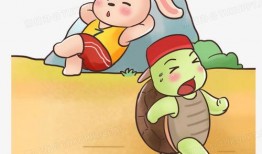 漫画龟兔赛跑,恒心与速度的智慧较量
